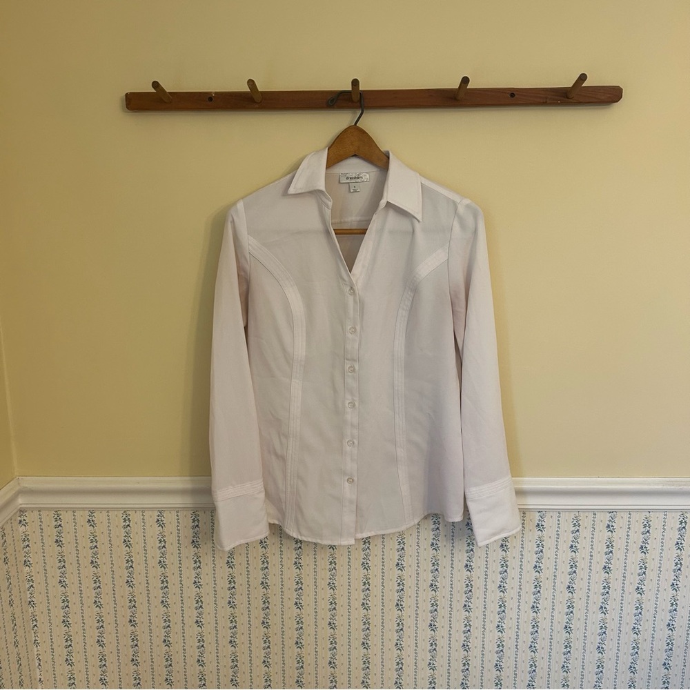 Dressbarn Button Down Blouse Top